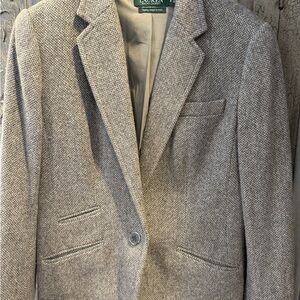 Ralph Lauren Heather Gray Knit Sweater